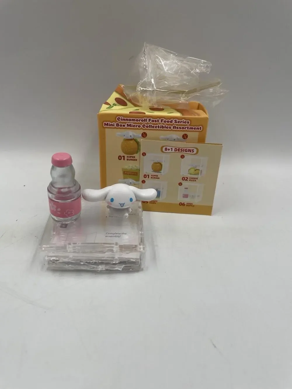 Sanrio Cinnamoroll Fast Food Series Soda Bottle Confirmed